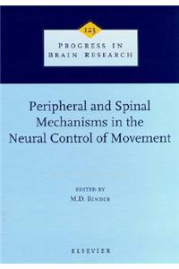 Peripheral and Spinal Mechanisms in the Neural Control of Movement: Volume 123