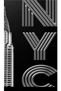 Iconic Chrysler Building New York City Drawing Writing creative blank journal