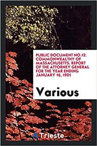 PUBLIC DOCUMENT NO.12. COMMONWEALTHY OF