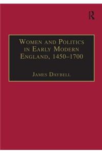 Women and Politics in Early Modern England, 1450-1700