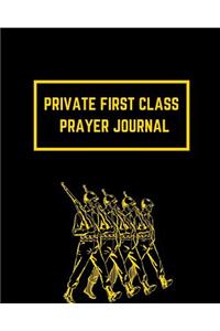 Private First Class Prayer Journal