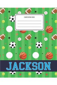 Composition Book Jackson