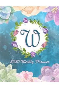 W - 2020 Weekly Planner