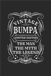 Vintage Bumpa Limited Edition The Man The Myth The Legend
