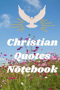 Christian Quotes Notebook