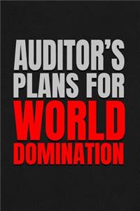 Auditor's Plans for World Domination