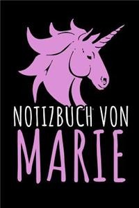 Notizbuch Von Marie