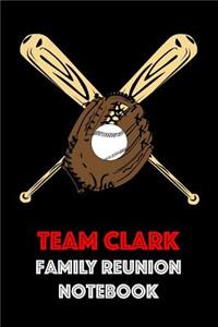 Team Clark Family Reunion Notebook