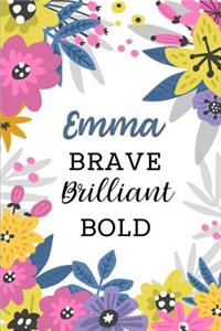 Emma Brave Brilliant Bold