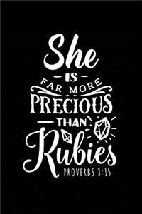 She is Far More Precious than Rubies