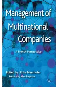 Management of Multinational Companies