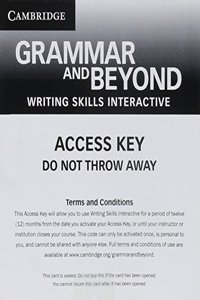 Grammar and Beyond Level 4 Writing Skills Interactive for Blackboard