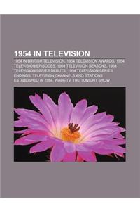 1954 in Television
