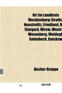 Ort Im Landkreis Mecklenburg-Strelitz