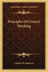 Principles of Correct Thinking