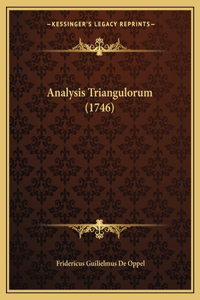 Analysis Triangulorum (1746)