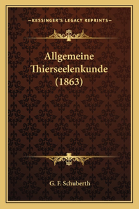 Allgemeine Thierseelenkunde (1863)