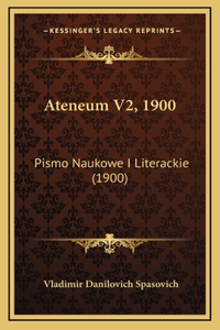 Ateneum V2, 1900