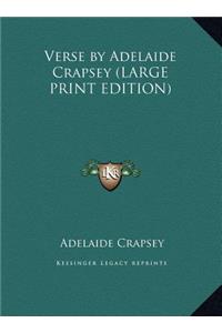 Verse by Adelaide Crapsey