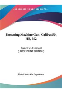 Browning Machine Gun, Caliber.50, HB, M2