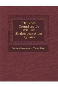 Oeuvres Completes de William Shakespeare