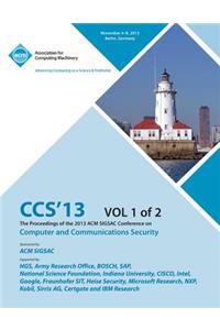 CCS 13 The Proceedings of the 2013 ACM SIGSAC Conference on Computer and Communications Security V1