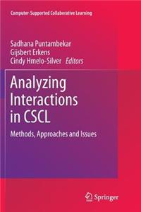 Analyzing Interactions in Cscl