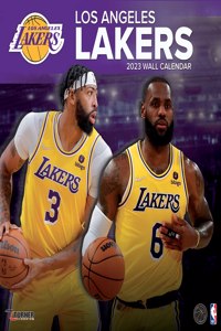 Los Angeles Lakers 2023 12x12 Team Wall Calendar