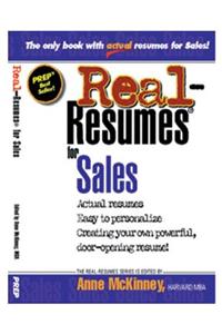 Real-Resumes for Sales