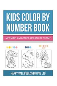 Kids Color By Number Book