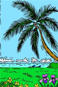 Travel Journal Palm Tree Growing