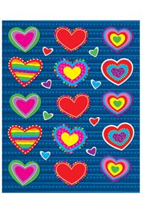 Hearts Shape Stickers