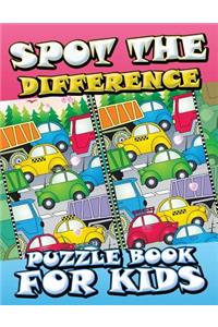 Spot the Difference Puzzle Book for Kids