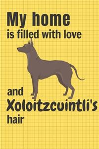 My home is filled with love and Xoloitzcuintli's hair