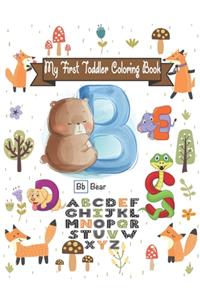 My First Toddler Coloring Book