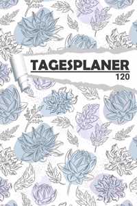Tagesplaner Blumen Muster