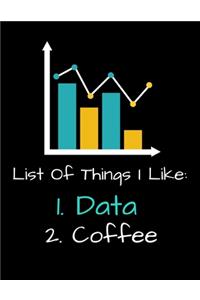 List Of Things I Like 1. Data 2. Coffee