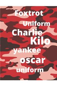 Foxtrot Uniform Charlie Kilo yankee oscar uniform