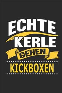 Echte Kerle gehen Kickboxen