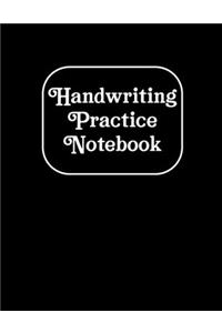 Handwritting Practise Notebook