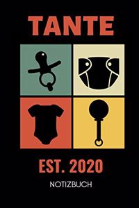 Tante Est. 2020 Notizbuch