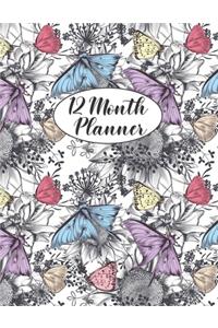 12 Month Planner