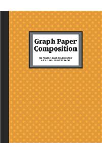 Graph Paper Composition Notebook
