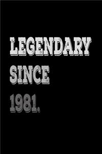 Legendary Since 1981