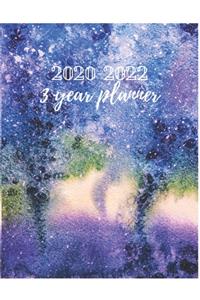 3 Year Planner 2020-2022