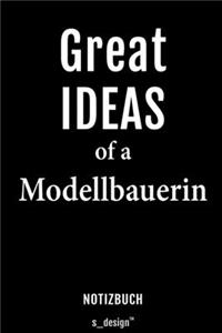 Notizbuch für Modellbauer / Modellbauerin