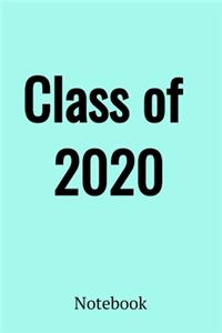 Class of 2020 Notebook