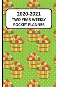 2020-2021 Two Year Weekly Pocket Planner
