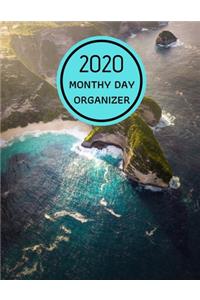 2020 Monthly Day Organizer