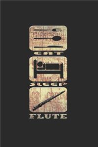 Flöte Notizbuch